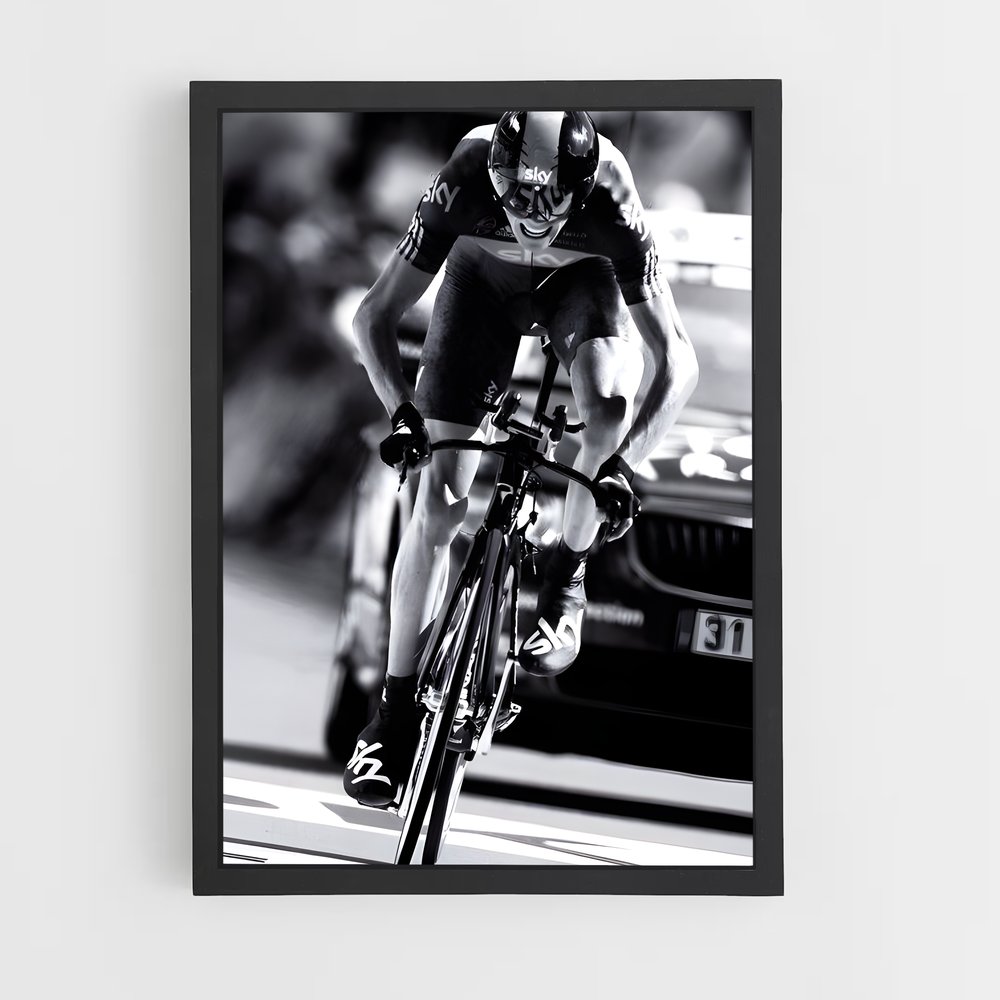 Poster Route de Victoire – affiche Cyclisme (vue 2)